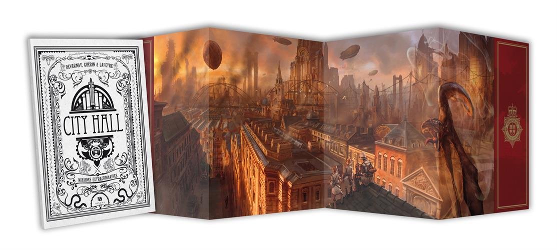 City Hall - Le Jeu d'aventure - Missions extraordinaires (écran + livret scénario)