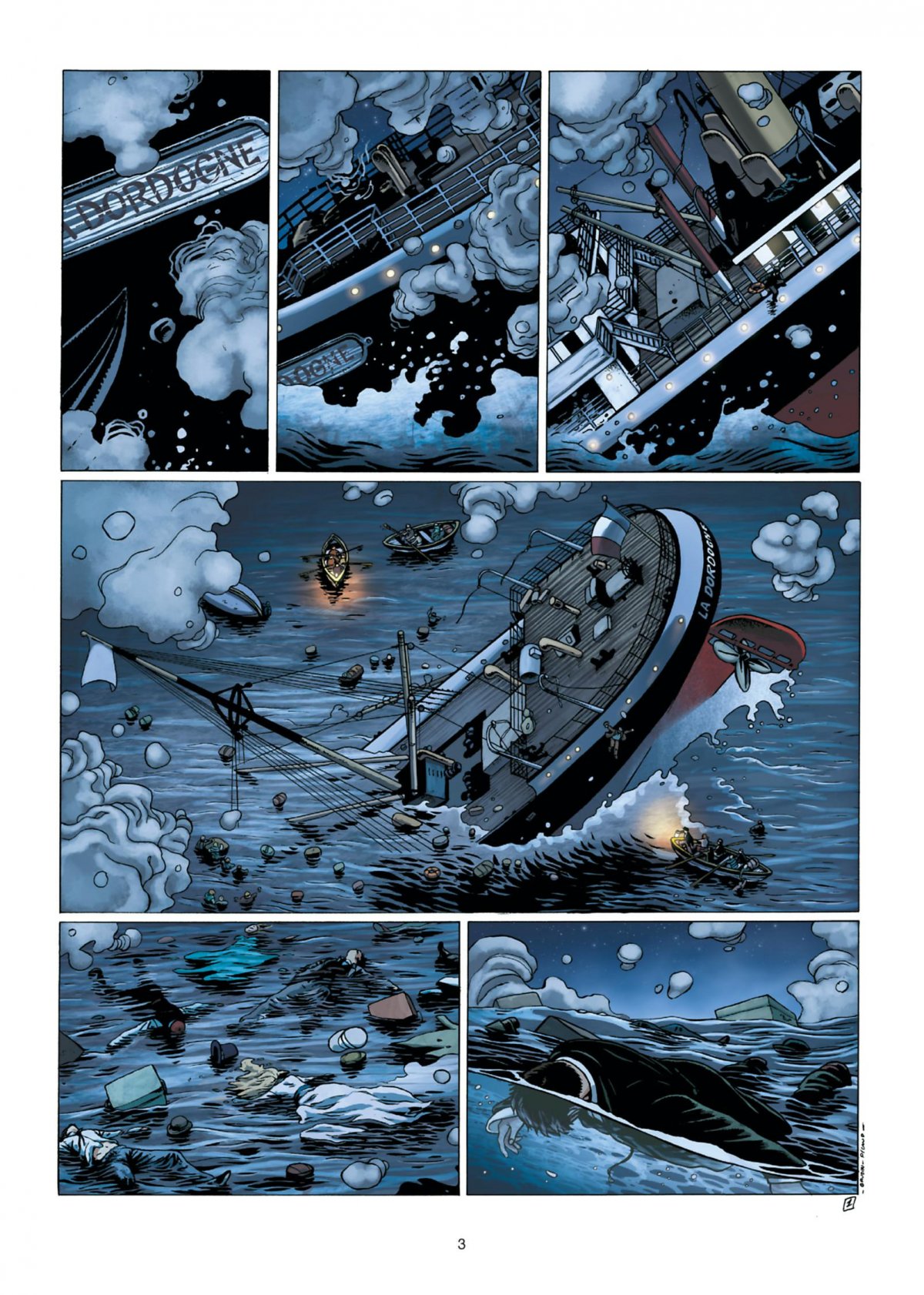 Parfum de la dame en noir (Le) - Extrait 1