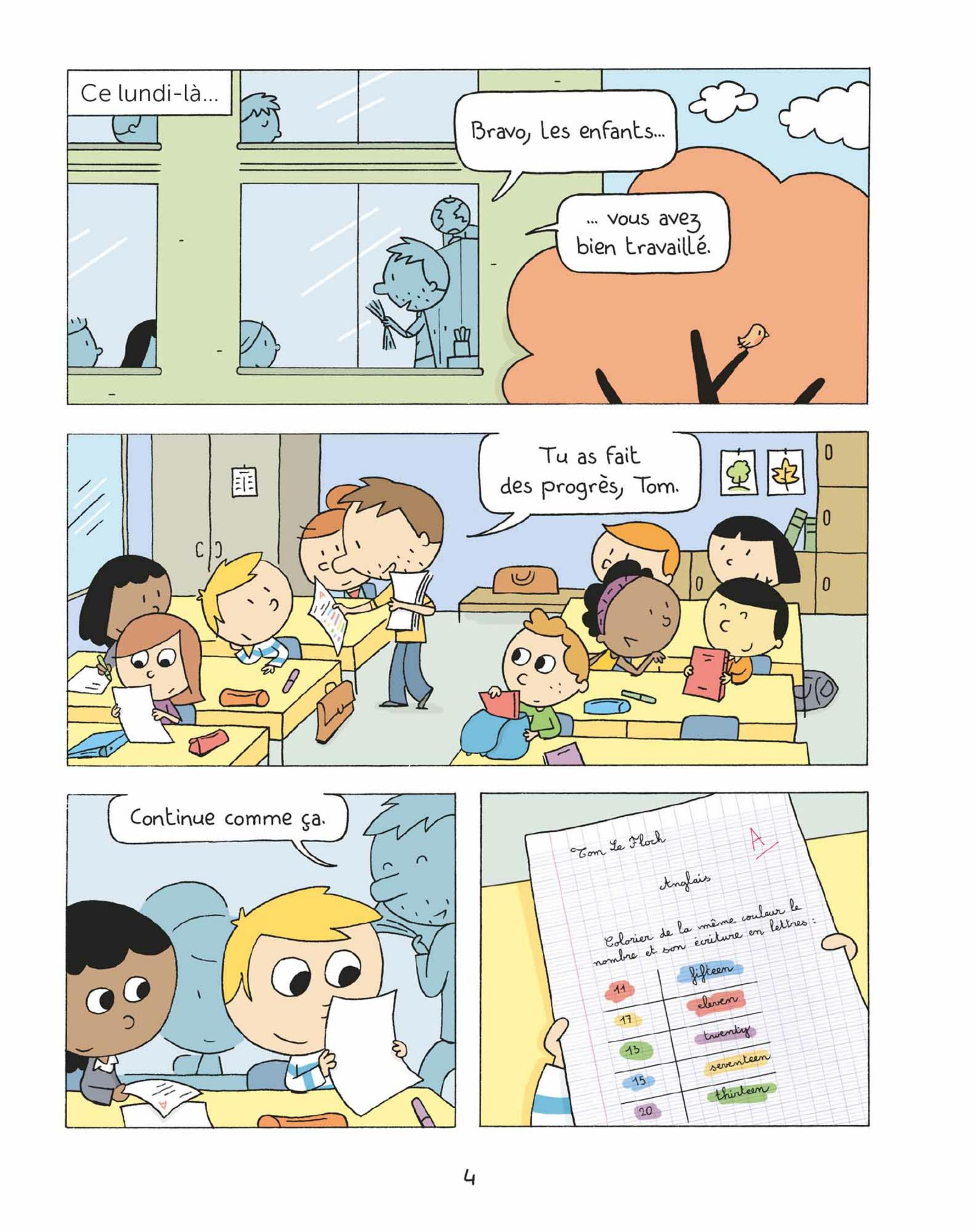 Tom triche à l'école - Extrait 1