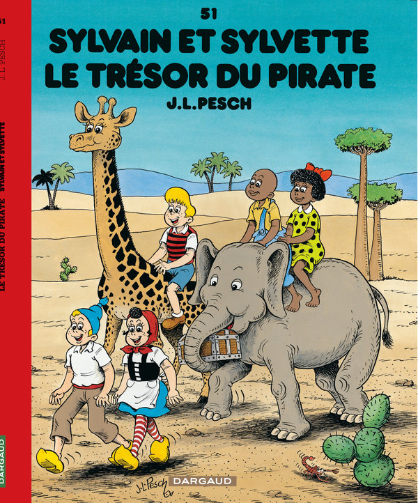Trésor du Pirate (Le) - Série Sylvain et Sylvette par Jean-Louis Pesch - Couverture