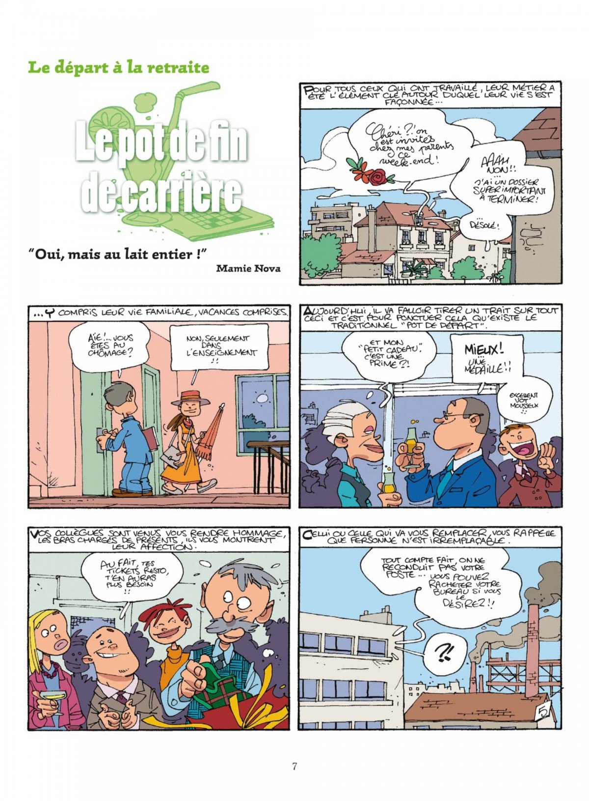 Nous te souhaitons une bonne retraite - Extrait 1