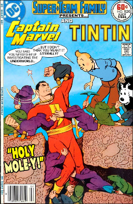 Tintin dans d'autres aventures !