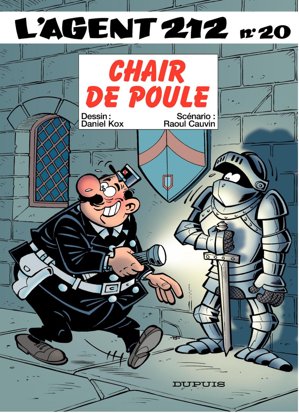 Chair de poule - Série Agent 212 (L') - 9782800126500