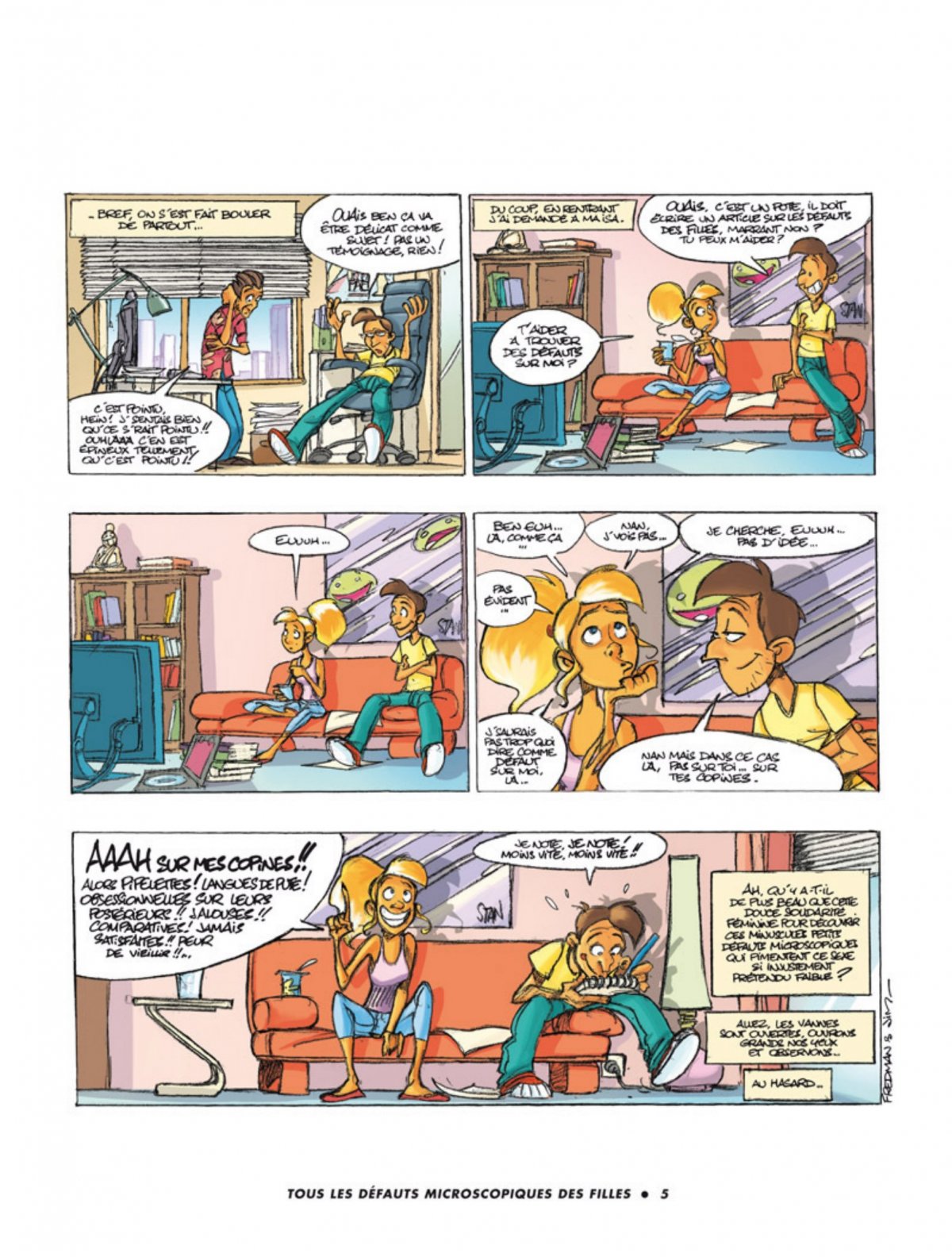 Tous les défauts microscopiques des filles - Extrait 1