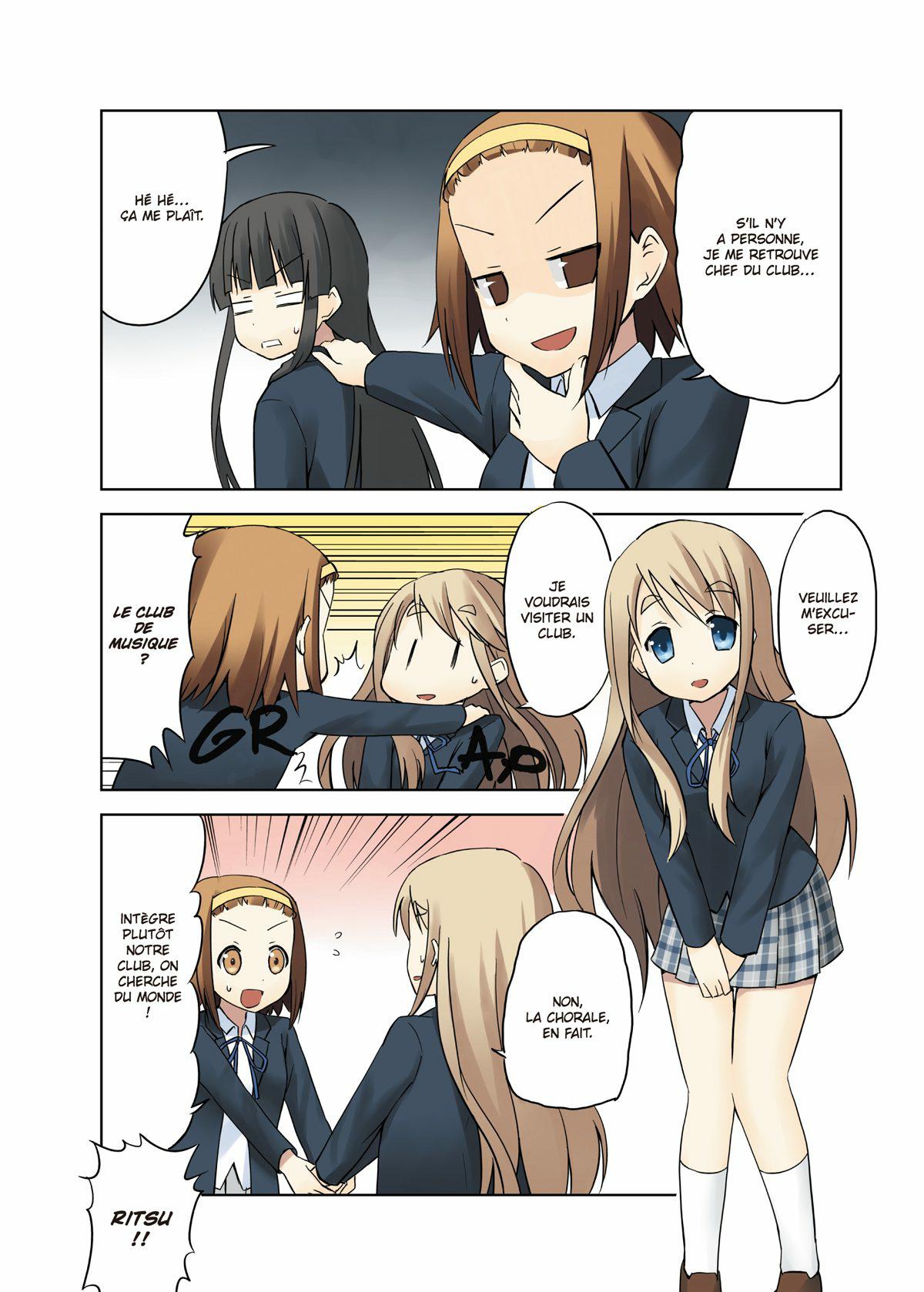 K-on ! 1 - Extrait 1
