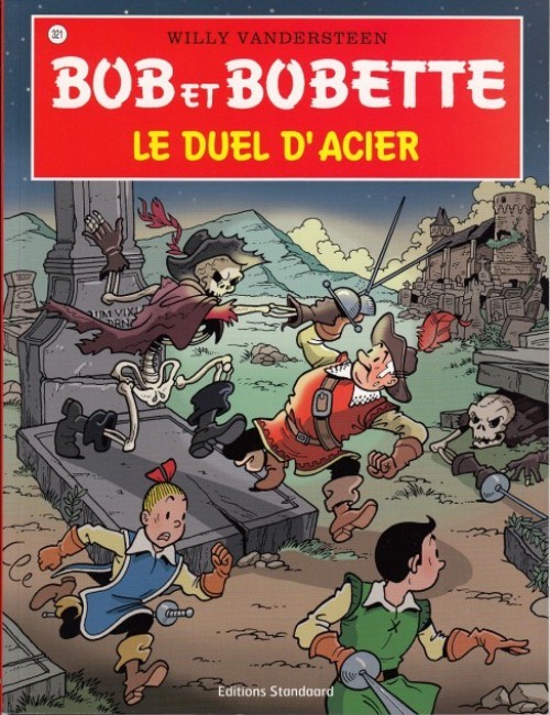 Duel d'acier (Le) - Série Bob et Bobette par Peter Van Gucht et Luc Morjaeu - Couverture