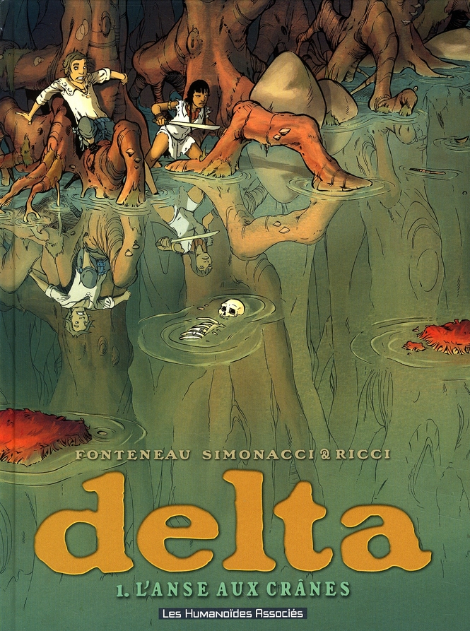 Anse aux crânes (L') - Série Delta par Jean-Louis Fonteneau et Roberto Ricci - Couverture