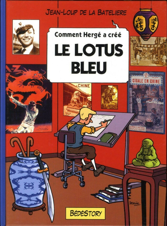 Comment Hergé a créé Le Lotus bleu