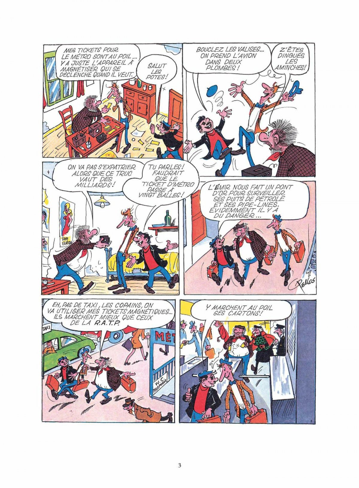 Pieds Nickelés dans le harem (Les) - Extrait 1