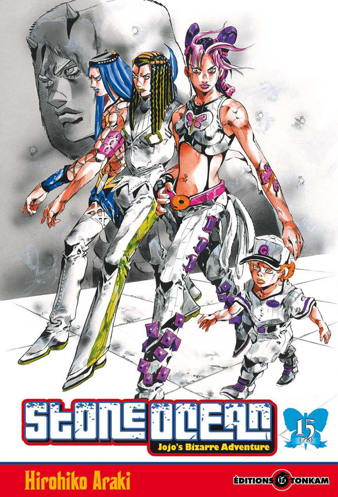 Stone Ocean 15 - Série JoJo's Bizarre Adventure - Stone Ocean par Hirohiko Araki - Couverture