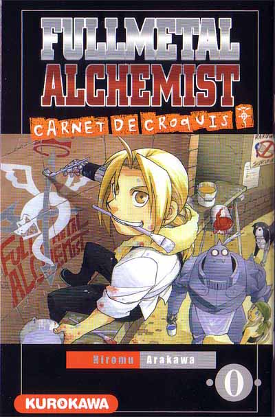 FullMetal Alchemist - Carnet de croquis