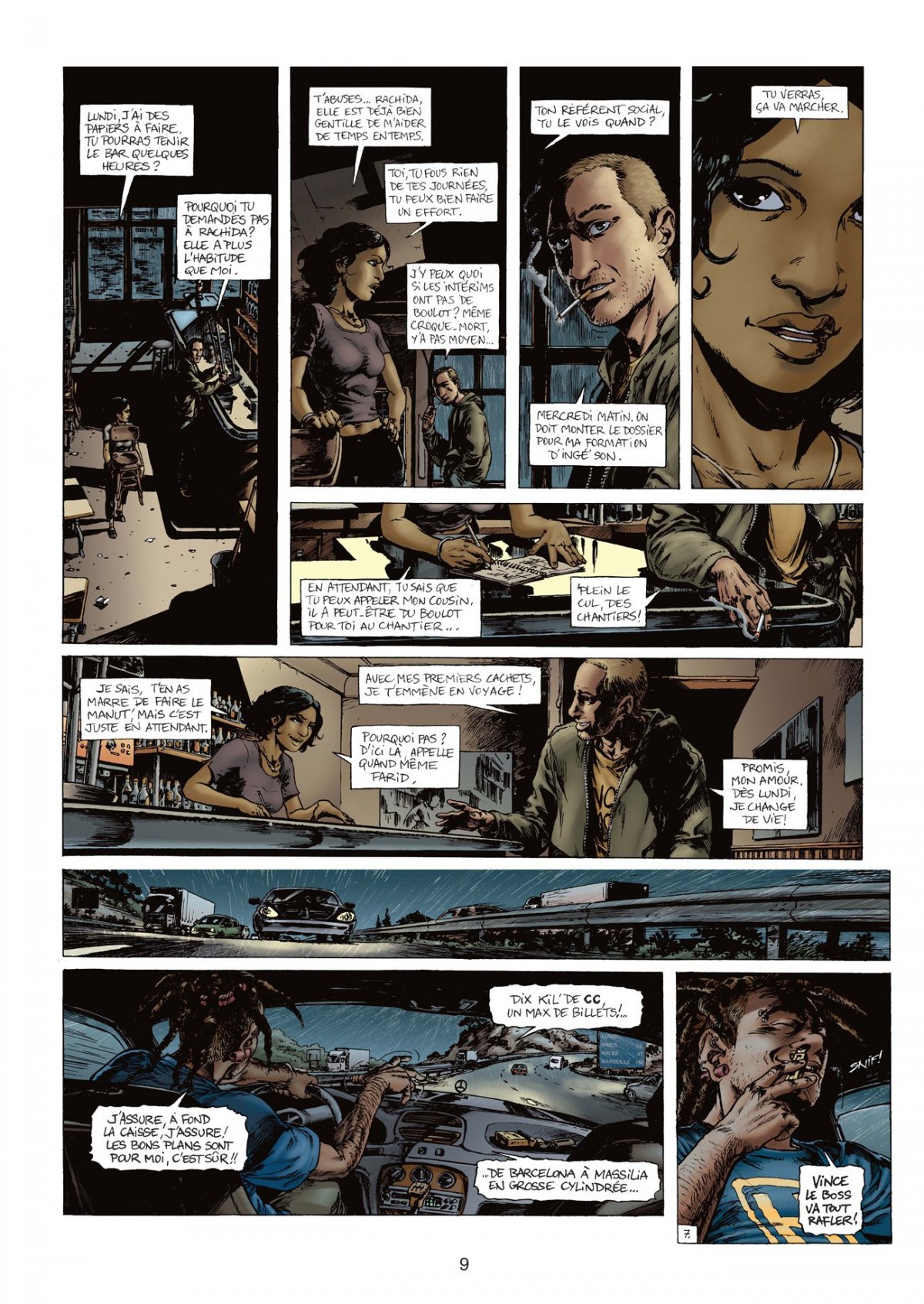 Mistral noir - Extrait 1