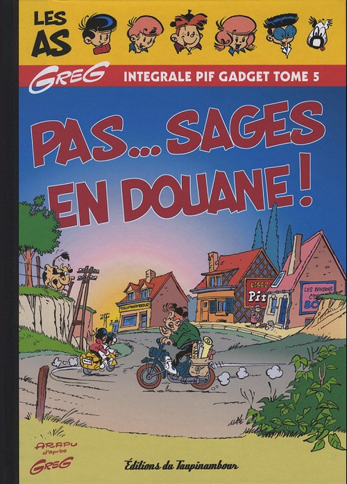 pas... sages en douane ! - Série As (Les) par Michel Greg - Couverture