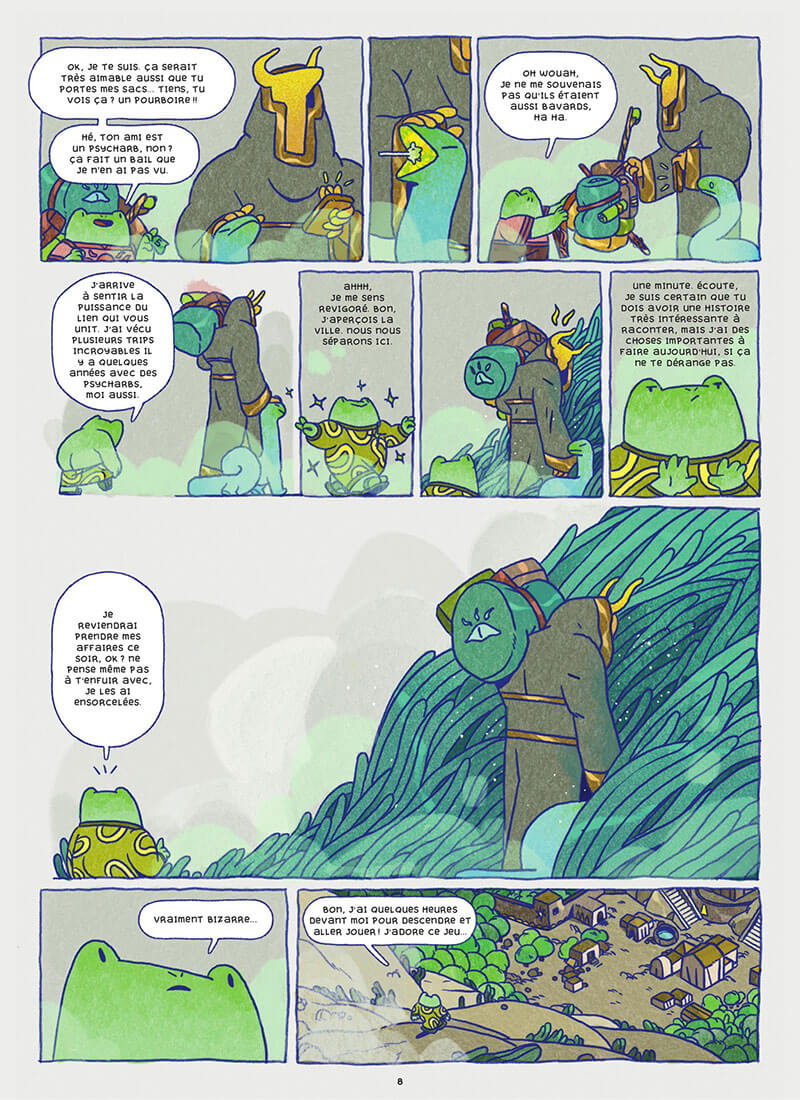 Grog the frog - Le livre du Taureau - Extrait 1