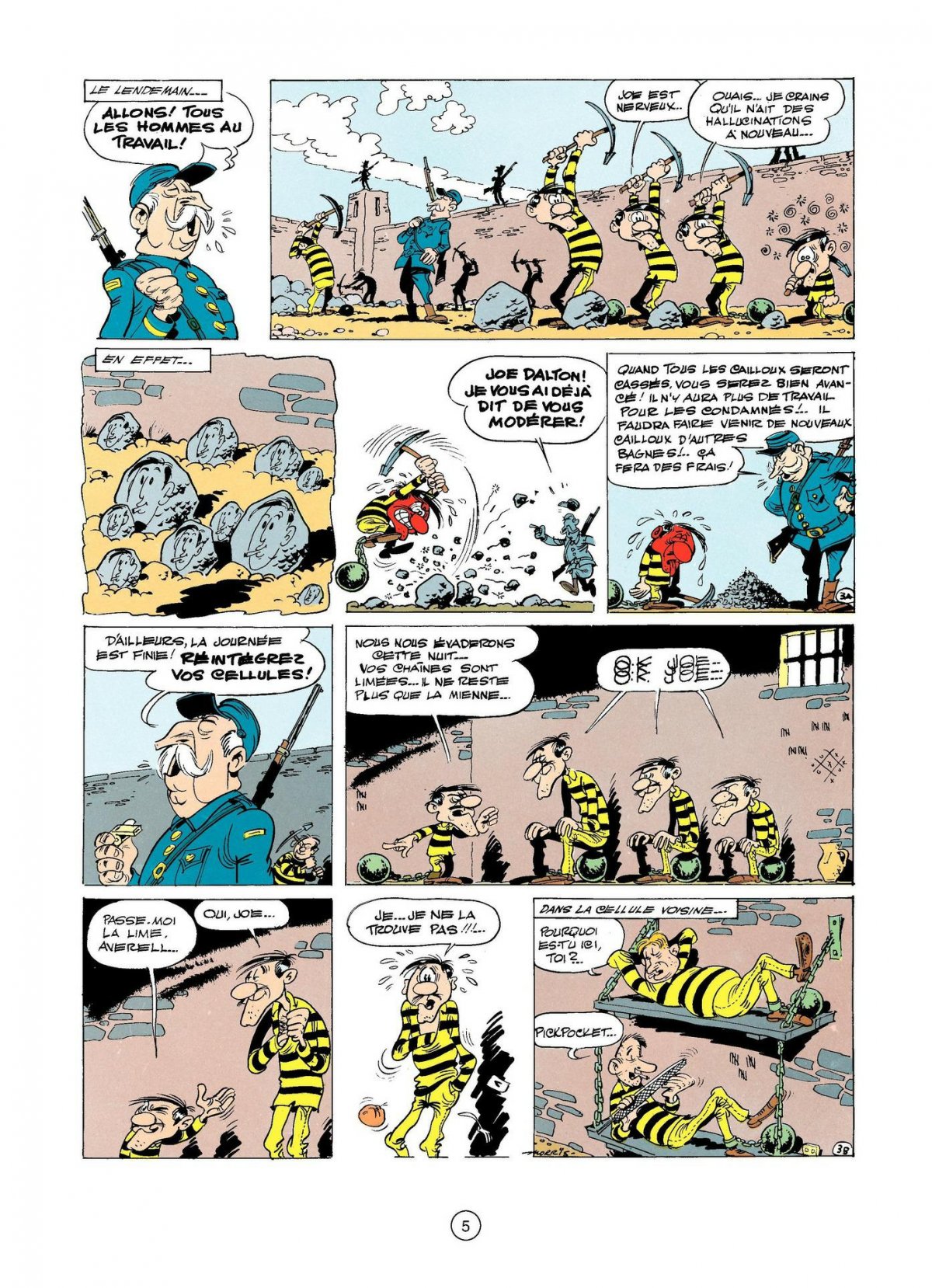 Évasion des Dalton (L') - Extrait 1