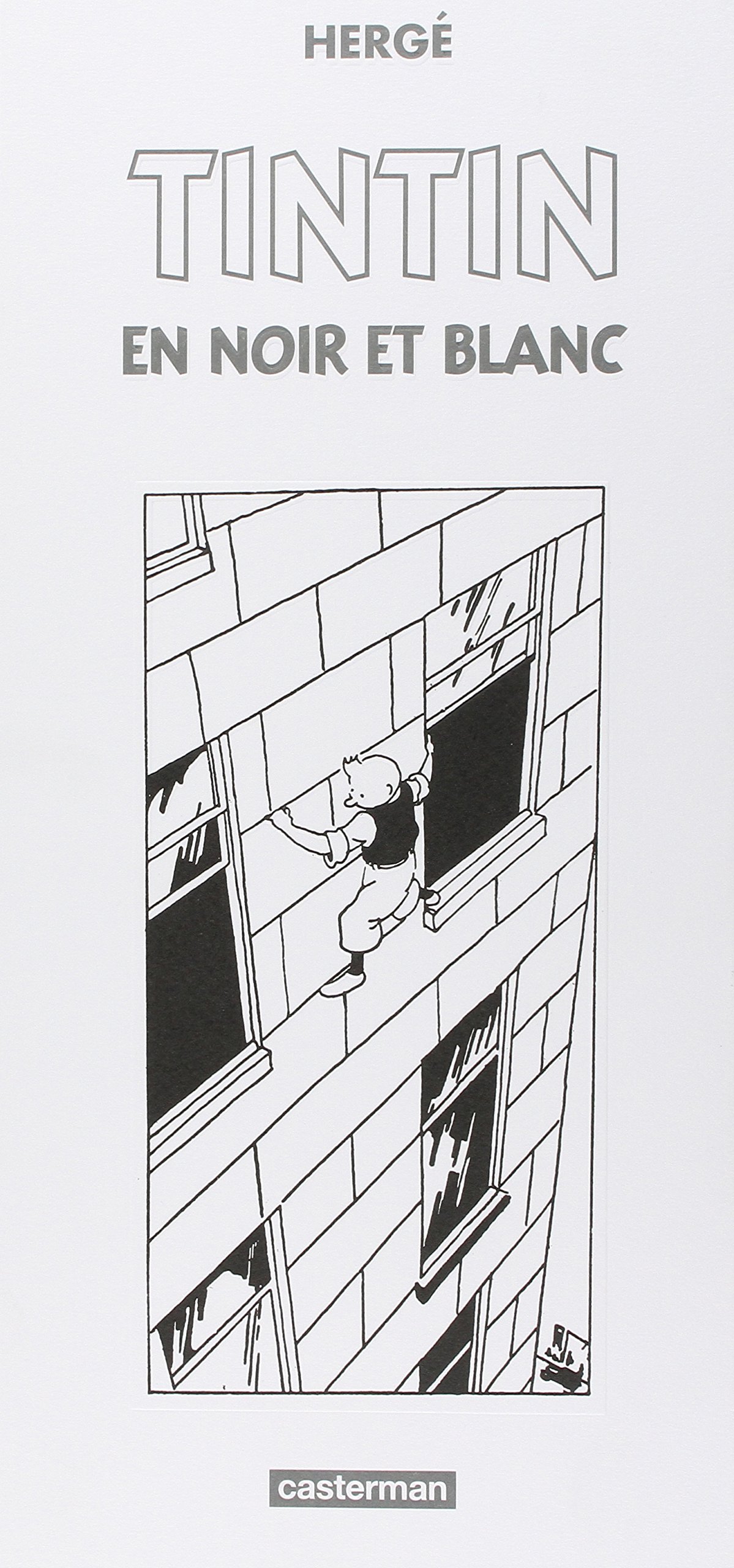 Tintin, coffret mini-albums noir et blanc - Extrait 1