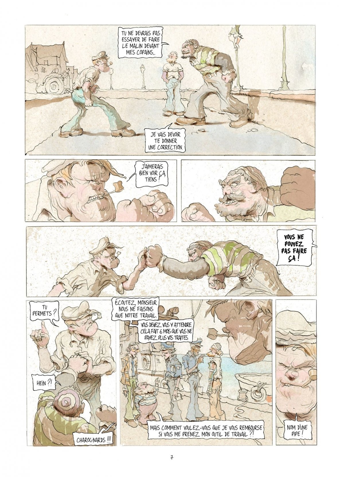 Popeye - Un homme à la mer - Extrait 1