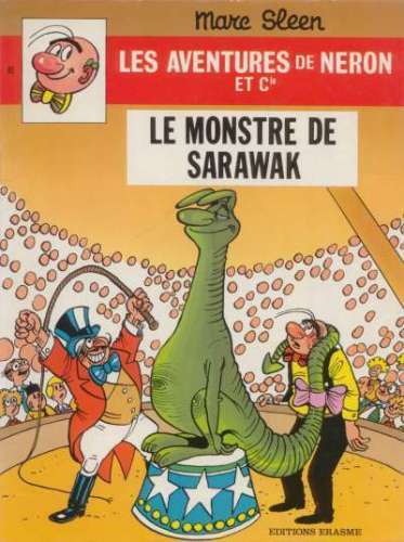 Monstre de Sarawak (Le) - Série Néron et Cie (Erasme) par Marc Sleen - Couverture