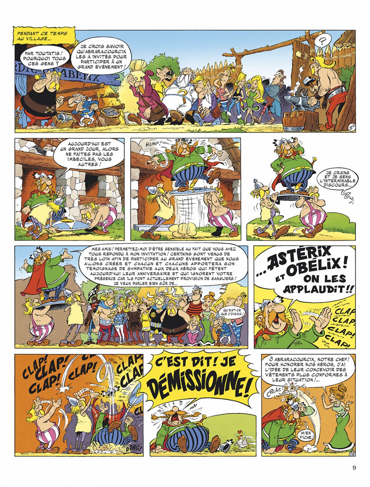 Anniversaire d'Astérix et Obélix (L') - Extrait 1