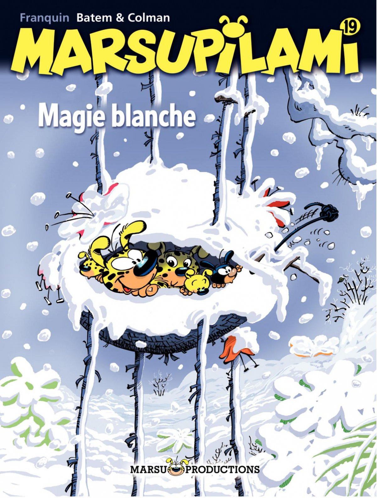 Magie blanche - Série Marsupilami - 9782912536594
