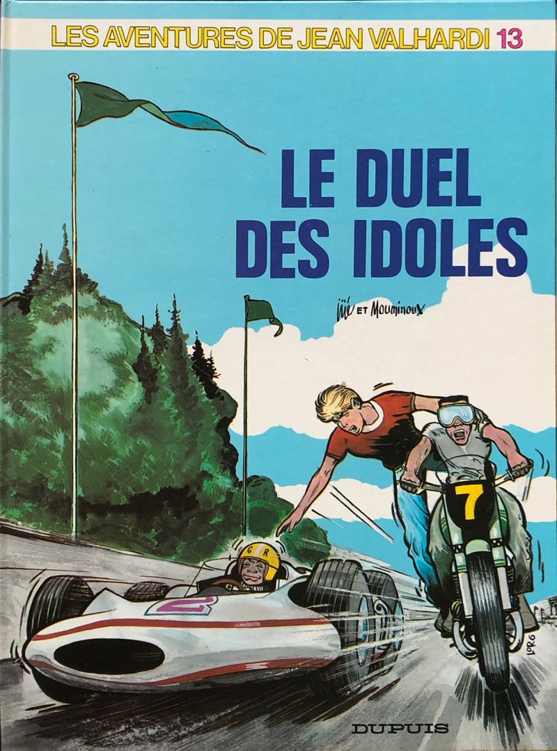 Duel des idoles (Le) - Série Jean Valhardi par Guy Mouminoux / Dimitri et Jijé - Couverture