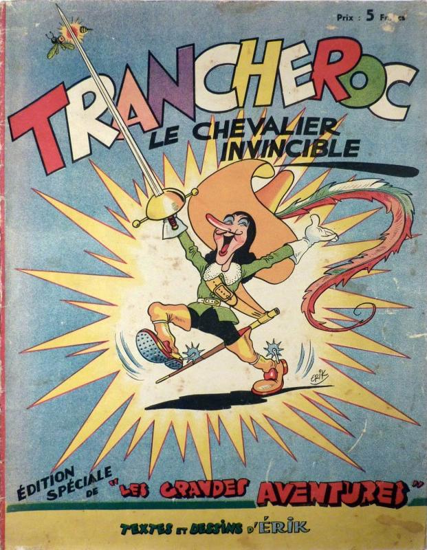 Trancheroc le chevalier invincible - Série Trancheroc par Erik - Couverture