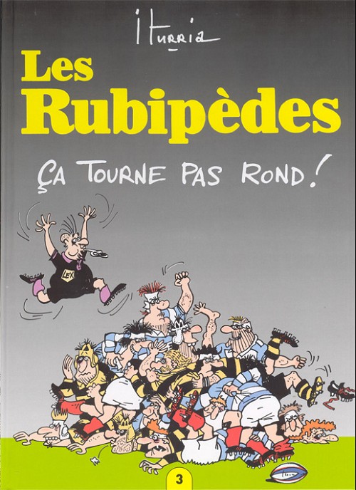 Ça tourne pas rond ! - Série Rubipèdes (Les) par Michel Iturria - Couverture