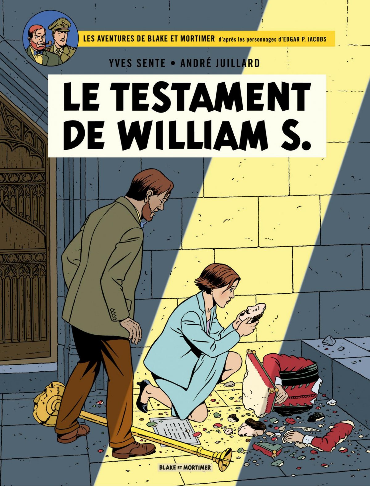 Testament de William S. (Le) - Série Blake & Mortimer par Yves Sente et André Juillard - Couverture