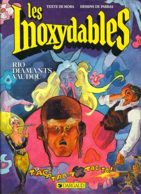 Rio, diamants, vaudou - Série Inoxydables (Les) par Víctor Mora et Antonio Parras - Couverture