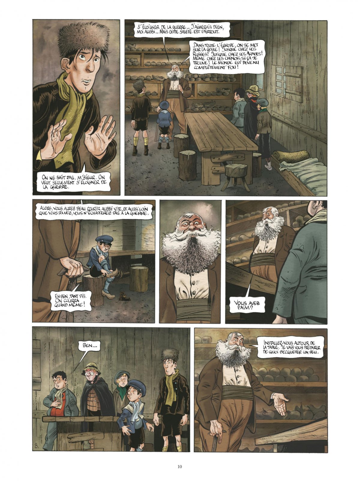 1916, Le tas de briques - Extrait 1