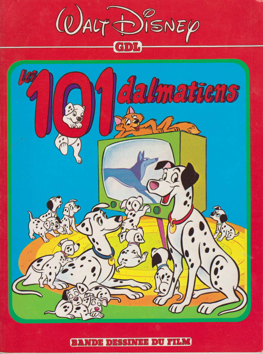 101 dalmatiens (Les) - Série Disney (La BD du film) par Alessandro Ferrari et Veronica Di Lorenzo - Couverture