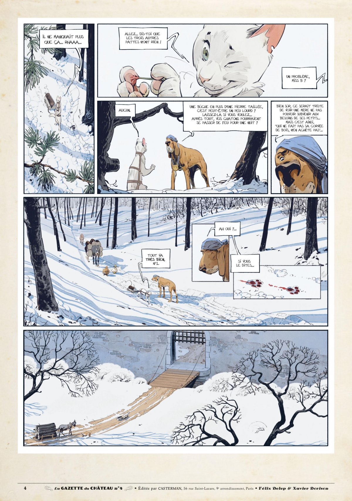 Château des animaux (Le) - Gazette 4 - Extrait 1