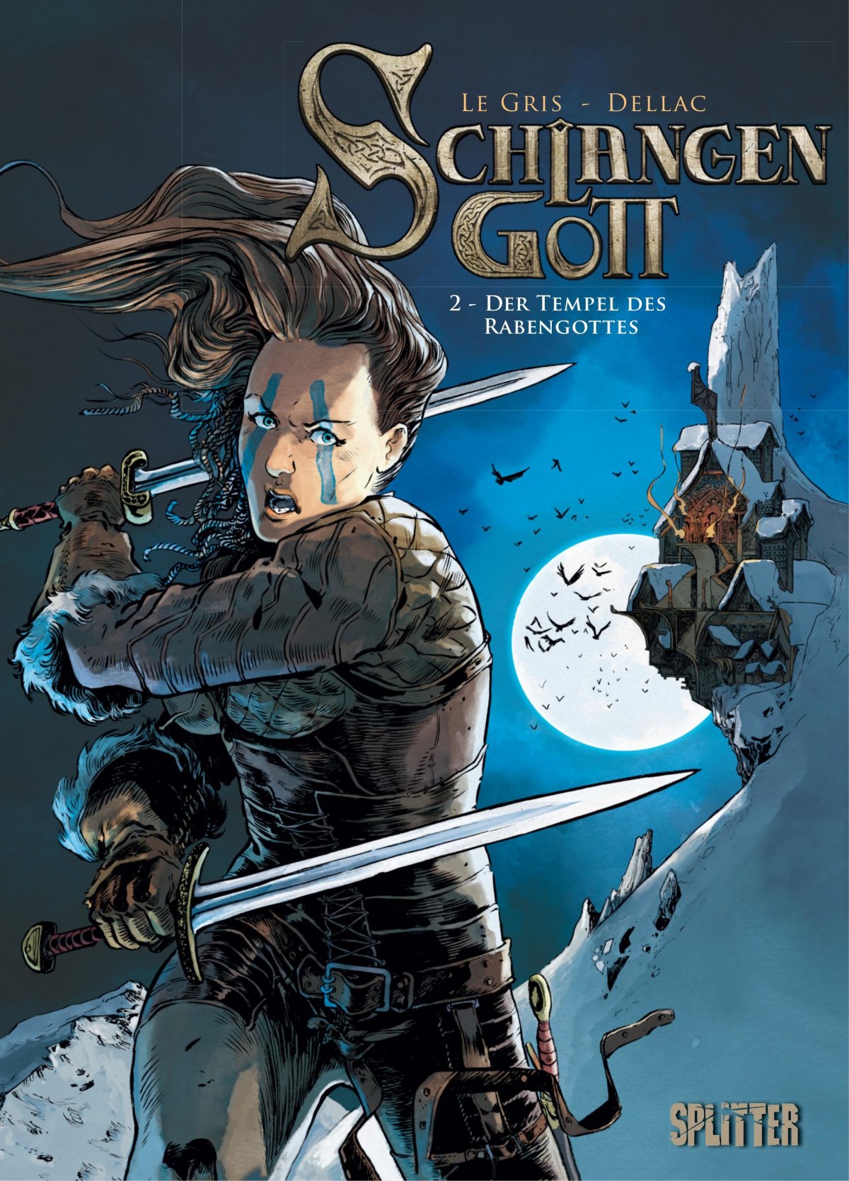 Temple du dieu-corbeau (Le) - Série Serpent Dieu - 9783962194109