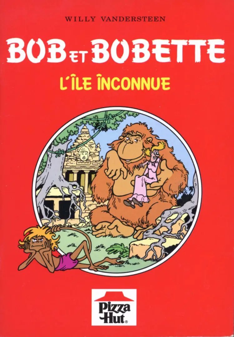Île inconnue (L') - Série Bob et Bobette par Luc Morjaeu - Couverture