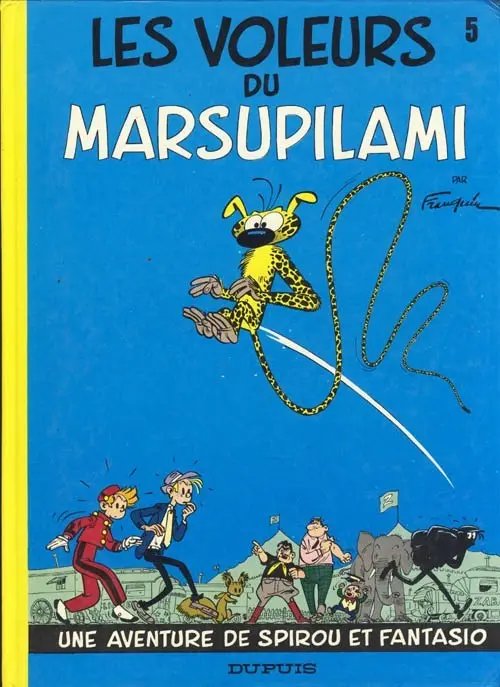 Voleurs du Marsupilami (Les) - Série Spirou et Fantasio - 9782800100074