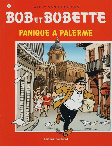 Panique à Palerme - Série Bob et Bobette par Marc Verhaegen - Couverture