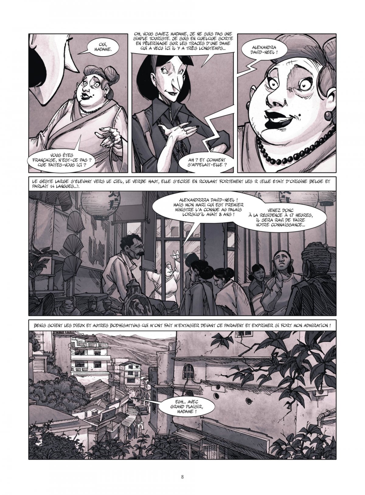 Vie avec Alexandra David-Néel (Une) - Livre 4 - Extrait 1