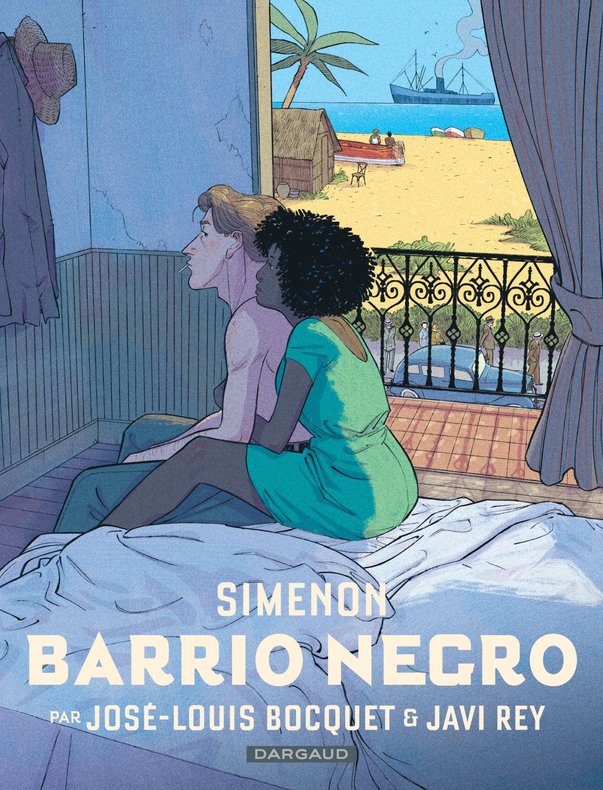Barrio Negro par José-Louis Bocquet et Javi Rey Calatayud - Couverture