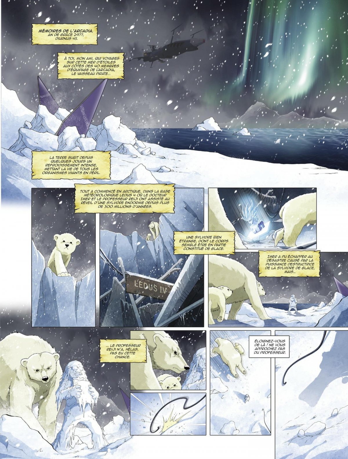 Capitaine Albator - Mémoires de l'Arcadia 2 - Extrait 1