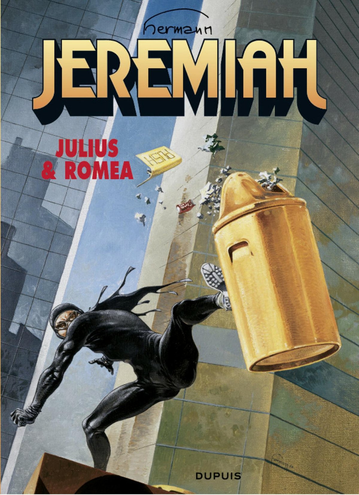 Julius & Roméa - Série Jeremiah par Hermann - Couverture