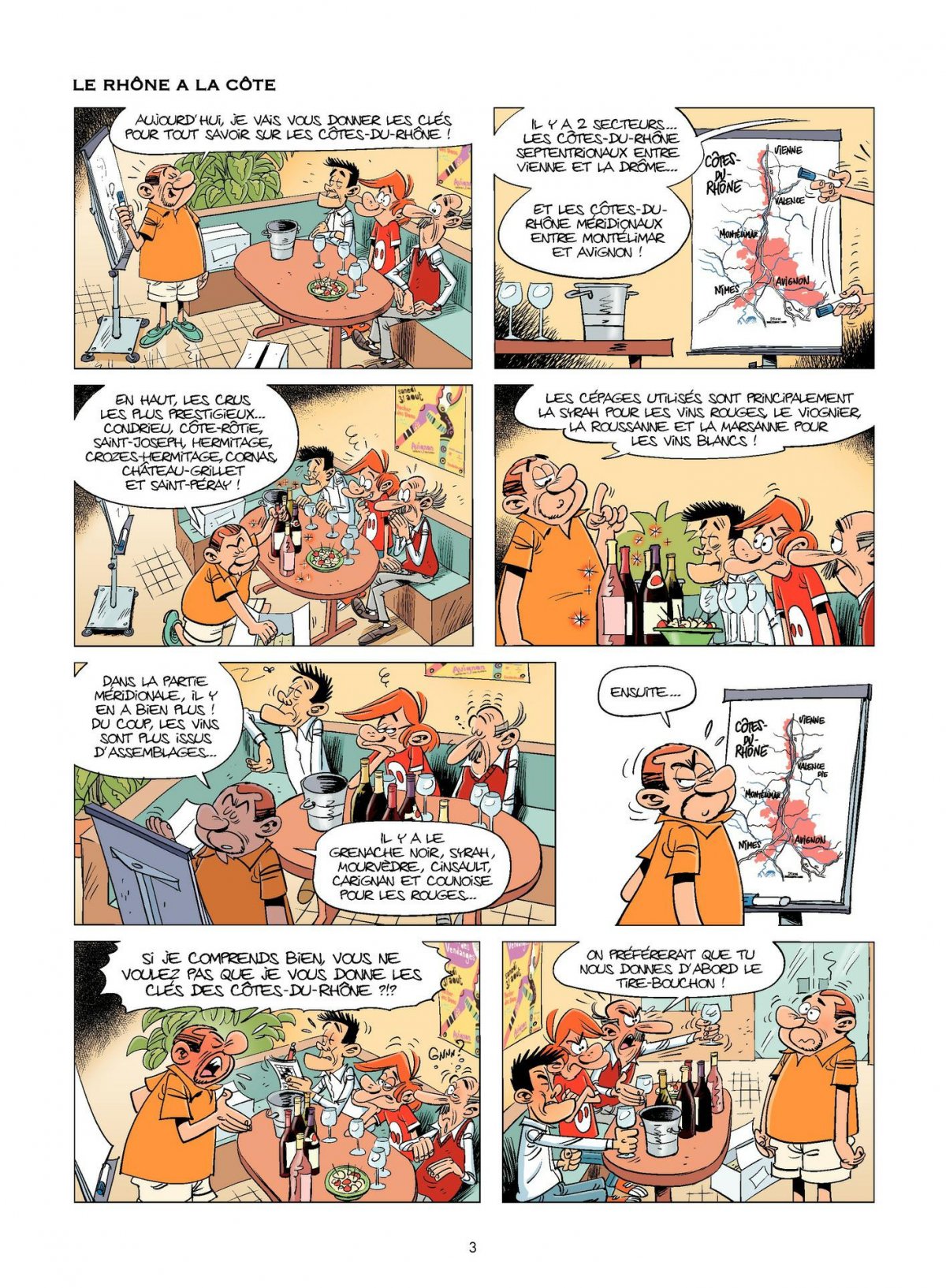 Fondus du vin des Côtes du rhône (Les) - Extrait 1