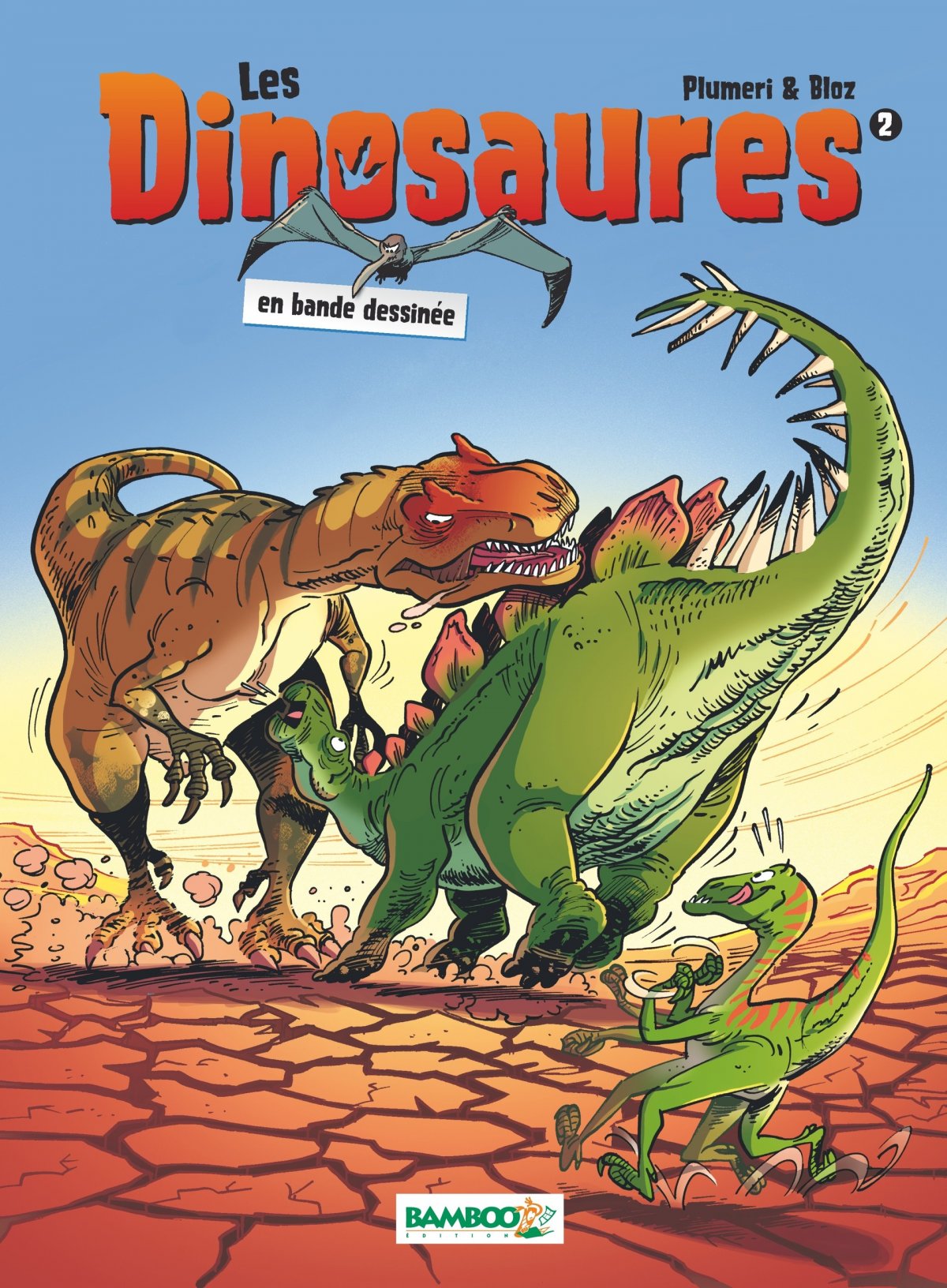 Dinosaures en BD (Les) 2 - Série Dinosaures en BD (Les) - 9782818907917