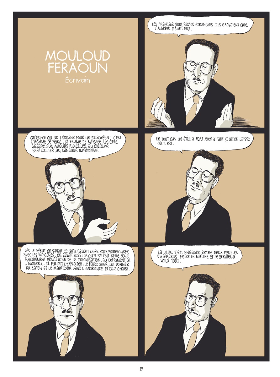 Histoire dessinée de la guerre d'Algérie - Extrait 1