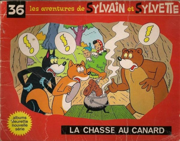 Chasse au canard (La) - Série Sylvain et Sylvette