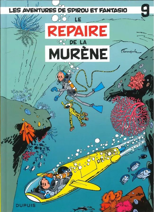Repaire de La Murène (Le) - Série Spirou et Fantasio - 9782800100111