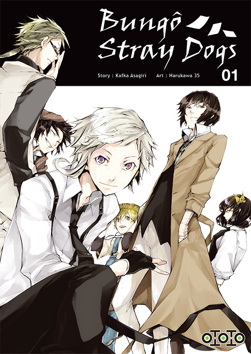 Bungô stray dogs 1 - Série Bungô stray dogs par Kafka Asagiri et Harukawa 35 - Couverture