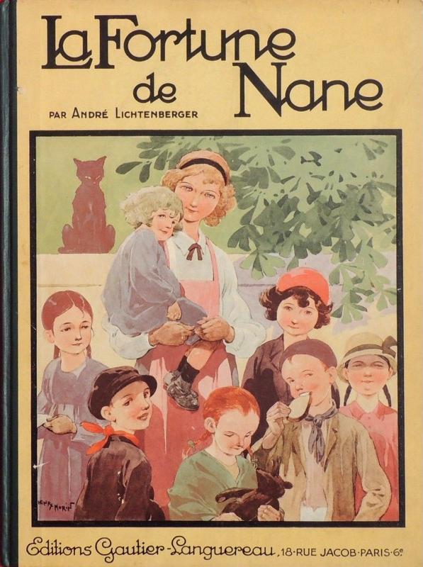 Fortune de Nane (La) - Série Nane par André Lichtenberger et Henry Morin - Couverture