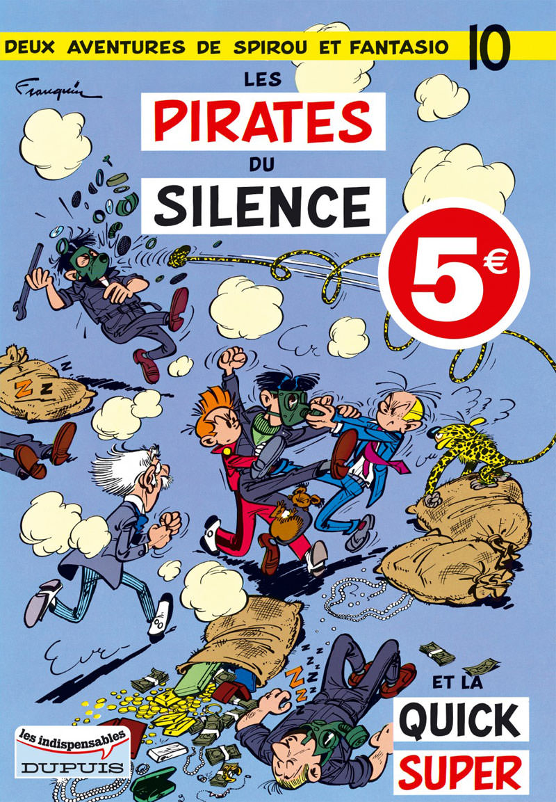 Pirates du silence (Les) - Série Spirou et Fantasio - 9782800139708