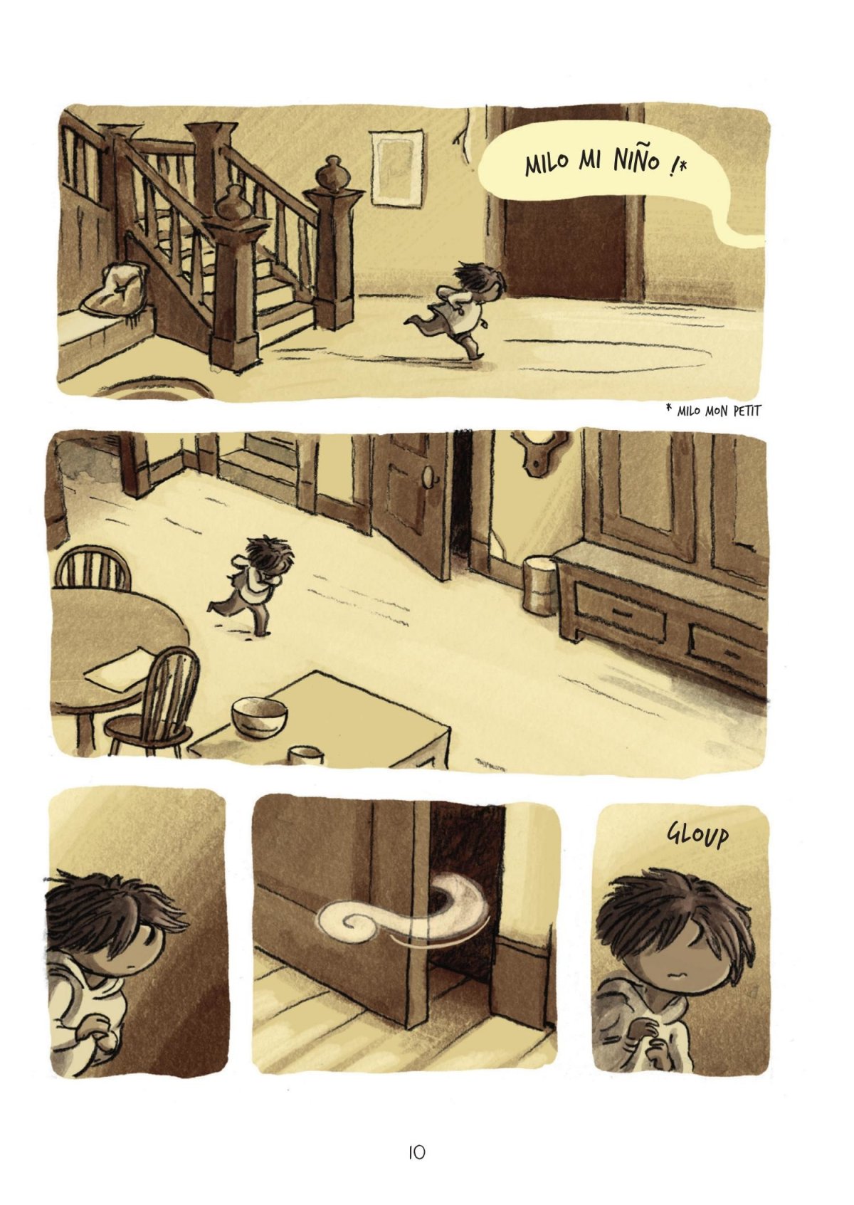 Milo & les créatures du grand escalier - Tout un monde sous la maison - Extrait 1