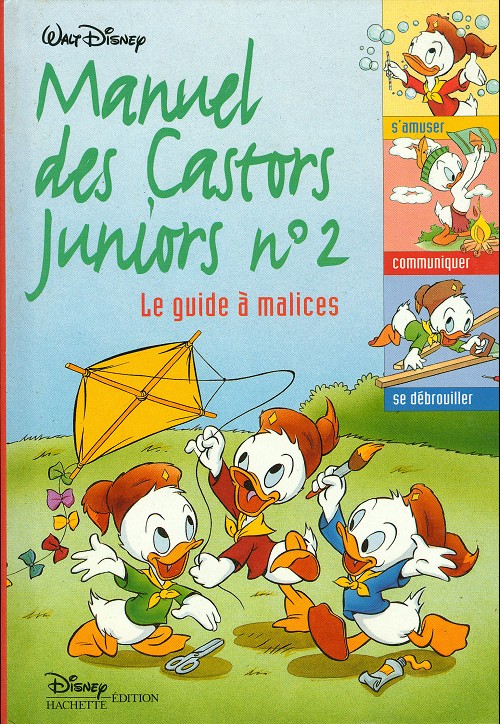 Guide à malice (Le) - Série Manuel des Castors Juniors (2ème série) par Collectif Disney - Couverture